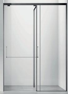 China 304# Stainless Steel,T Shaped, Tempered Glass, Sliding Door,Bathroom Shower Room factory