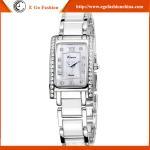 KM12 Fashion Casual Luxury Women's Men Stainless Steel Band Quartz Analog Wrist