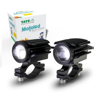 China 3570CSP YYFJD-JRY YAYE Motorcycle LED Mini Spot Light 16W 1600LM AC DC 8V 80V Yellow White factory