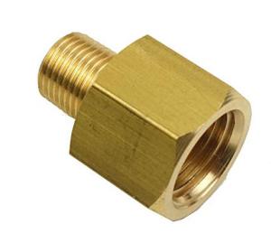 China 1/8 BSPT Male Thread Brass Tube Fitting Brass Pipe Adapter factory