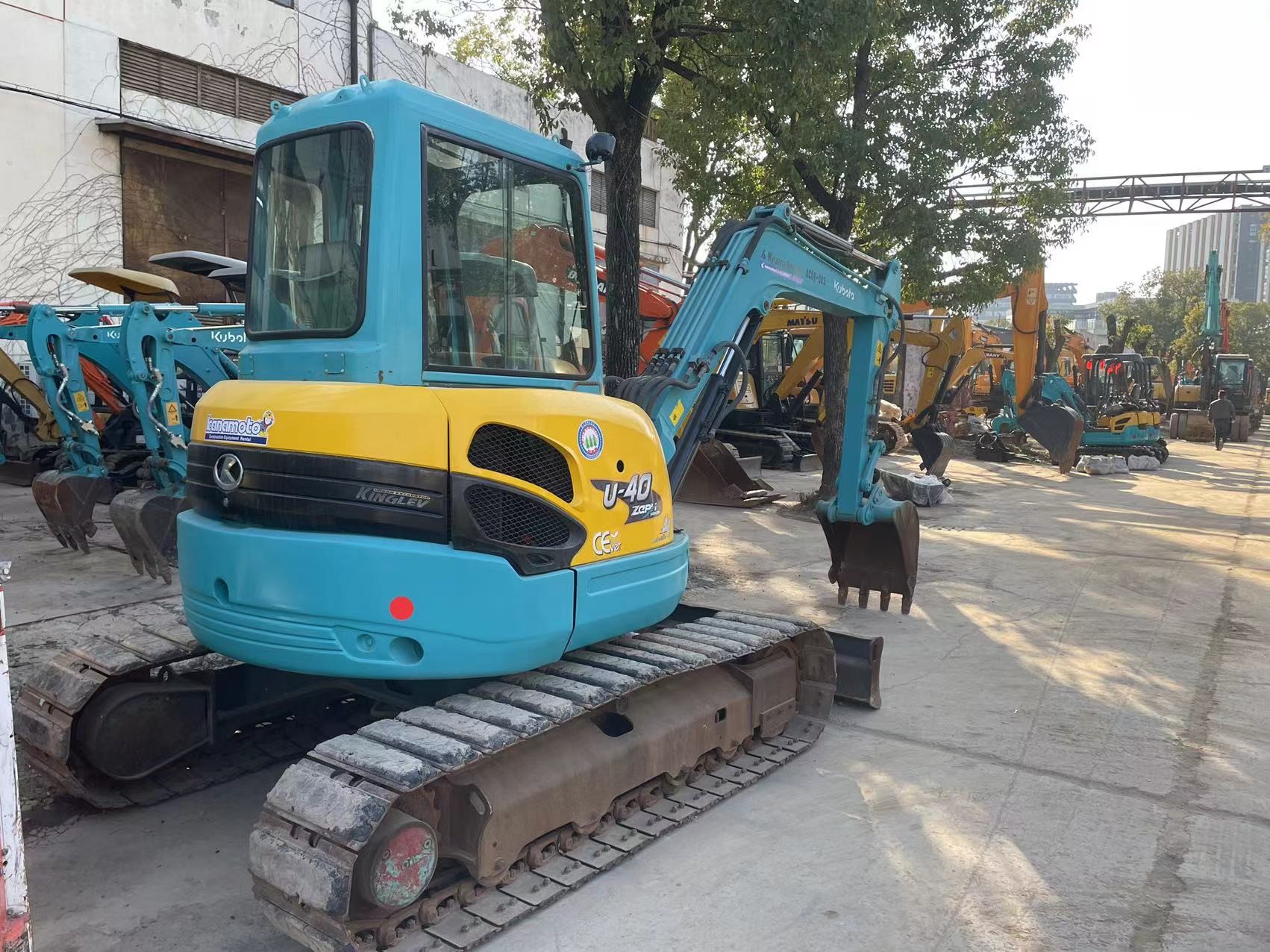 Japan Used Mini Excavator Kubota U40-5 With Efficient Hydraulic System