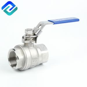 China Lost Wax 1000wog Casting Ball Valve Lockable 2 Stainless Steel DN6 factory