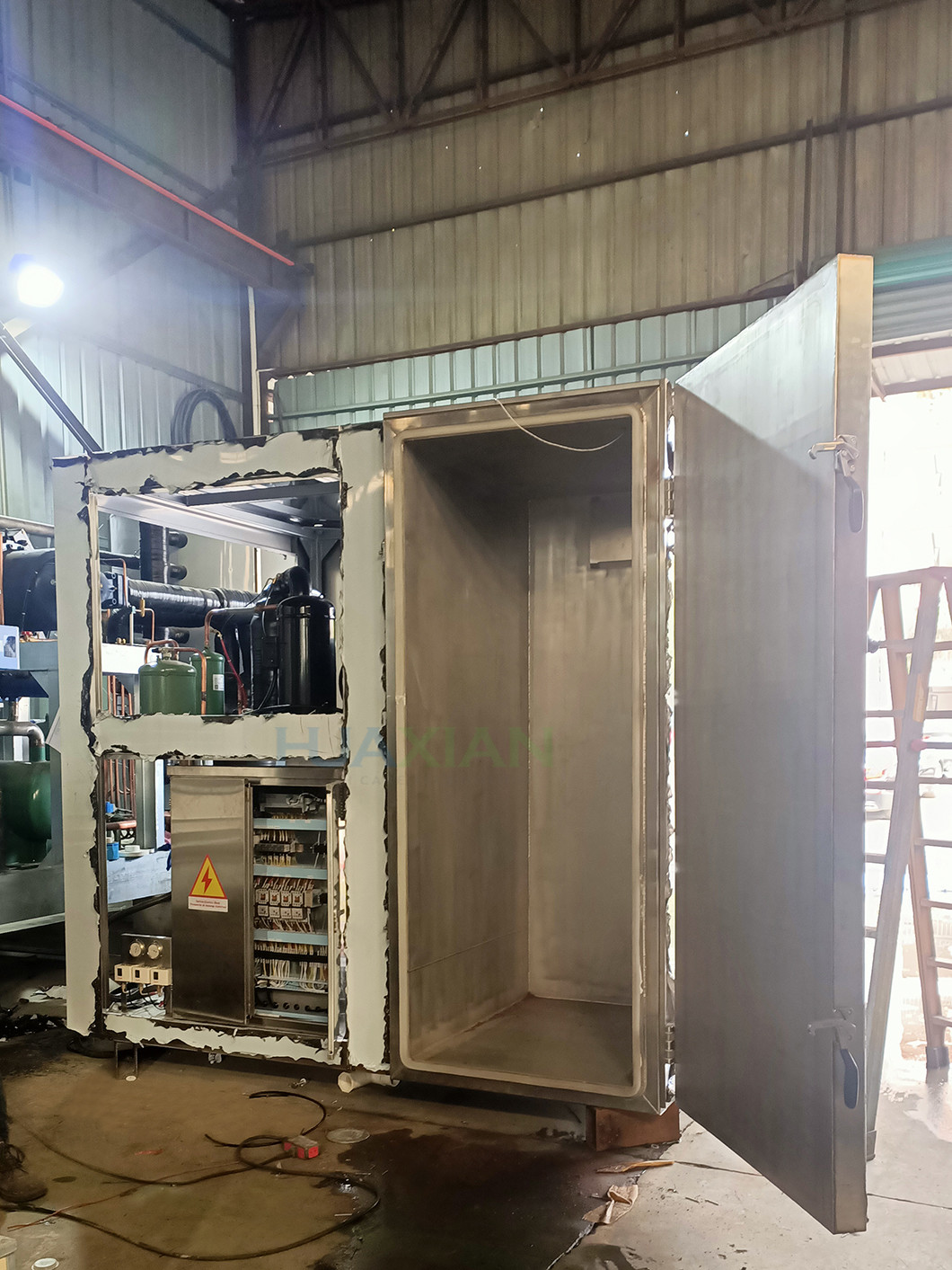 120kgs Stainless Steel Rice Vacuum Pre Cooling Machine For Cold Areas