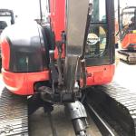 Japan Made Original Mini Kubota KX163 Crawler Chain Excavator 5 Ton in Good