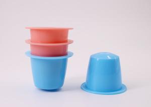 China 27.5mm Refillable plastic Coffee Capsule Logo Print factory