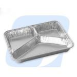 WRINKLE-WALL ALUMINUM CONTAINER, FOR FOOD, LUNCH BOX, FOOD GRADE, MICROWAVABLE