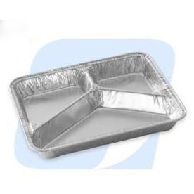 China WRINKLE-WALL ALUMINUM CONTAINER, FOR FOOD, LUNCH BOX, FOOD GRADE, MICROWAVABLE factory