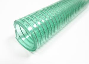 China Spiral PVC Steel Wire Hose Water Suction Discharge Pipe 11mm - 276mm Od factory