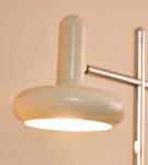 Cream adjustable floor lamp for bedroom living room live background light