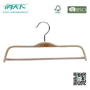 China Betterall High-quality Laminated Shirts Hanger with Cross-bar factory