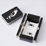 OEM Game Card Cardboard Flip Box With Paper Tray Playing Cards Game Packaging