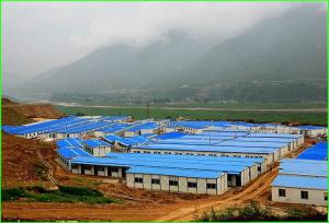 China sandwich panel labor camp accommodation/ prefab labor house for sale factory