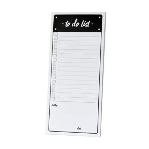 China Eco Friendly Personalized Magnetic Notepads Black Fridge Shopping List Pad factory