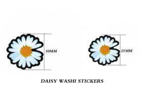 China daisy flower High Sticky 30mm Washi Tape Stickers factory