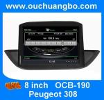 Ouchuangbo S100 Car DVD GPS Stereo Sat Navi Headunit For Peugeot 308 RDS Radio
