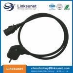European Custom Cable Harness Power Line 3 G 0.75 Black Length Customized