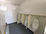 Modern Look Prefabricated Container Toilet for Shop or Villa Aluminum Alloy