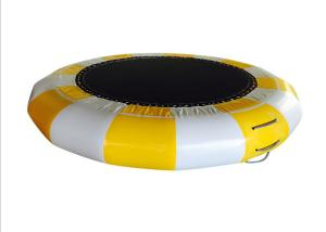 China Sea Air Tastic Airflow Bouncer Trampoline Floating 3m 0.9mm PVC Tarpaulin factory