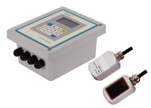 China Wall-mounted clamp on ultrasonic water flow meter TF1100-EC for pure liquid factory