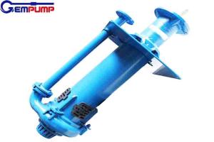 China 40% Efficiency Submersible Vertical Sump Pump Non Clogging Slurry Mud Pump factory