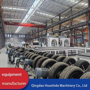China 20-150mm Polyurethane Spraying Foam Pre Insulated Steel Pipe Making Machine 380V factory
