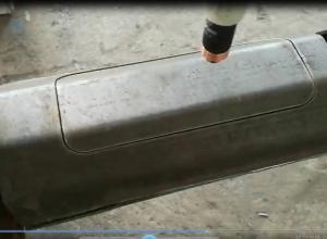 China Light Pole Making Machine Transmission Tower Pole Straightening Machine factory