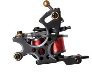 China Cast Iron 10 Wraps Coil Tattoo Machine Liner Working Long Time Without Hot factory