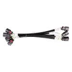 Reliable Automotive Wire Harness Multi Functional Black Red White Blue Yellow