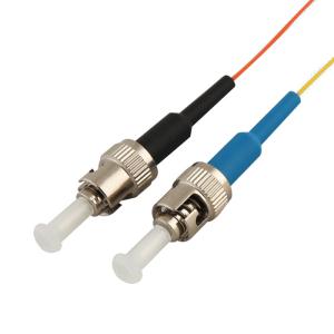 China HTD 0.9mm Fiber Optic Connector ST UPC Single Mode Simplex ROHS factory