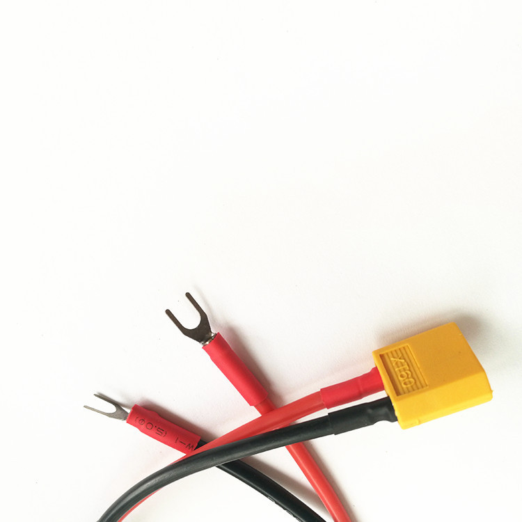 XT60 Female to 4mm U-Type Spade Fork Open Terminal Battery Charging 12awg 20cm XT60 Battery Charging Cables Assemblies