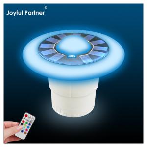 China RGB Atmosphere Inflatable Yard Lawn Outdoor LED Solar Floating Swimming Pool Light factory