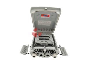 China 16 Ports FTTH Drop Cable Fiber Optic Distribution Box Pc Abs Total Enclosed Structure factory