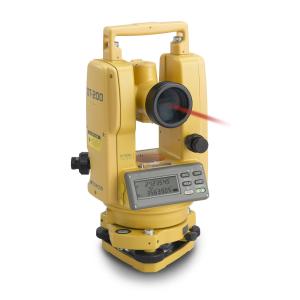 China 90cm Minimum Focus Topcon DT-200 Electronic Digital Theodolite DT-205L factory