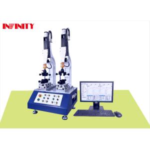 China Connector Insertion And Extraction Force Testing Machine With 2 Slots Dual Station Plug And Pull Force Testing factory
