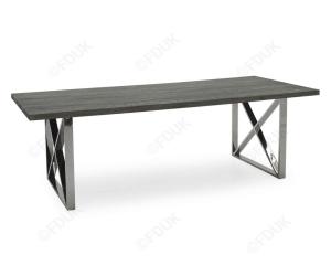China Marble Stainless Steel Frame 120*60cm Modern Dining Table factory