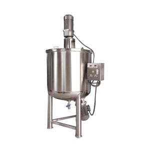 China 500 Liters -1000 Liters Vacuum Emulsifier Melting Sugar Mixing Tank on sale