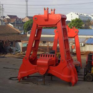 Heavy Duty NM400 Mechanical Grab Bucket 2 Peel Dredging Clamshell Material Bulk