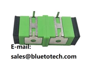 China Simplex Telecom CATV SC Fiber Optic Adapters With Metal Clip factory