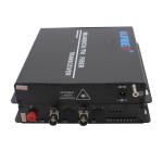 HD AHD / TVI / CVI 1080P Fiber Video Converter 2Ch 2MP Simplex SM 1310 / 1550nm