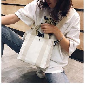 China Bag Interval Pockets crossbody Sling 12cm Canvas Bag factory