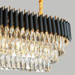 Suspension Luminaire Postmodern Crystal Gold Pendant Luxury Crystal pendant li