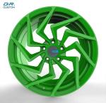 Green PCD 5x108 19 Inch Wheels ET20 Forged Monoblock Rims