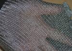 3.81mm Ring Dia 304L Stainless Steel Chainmail Scrubber Welded Length Customized