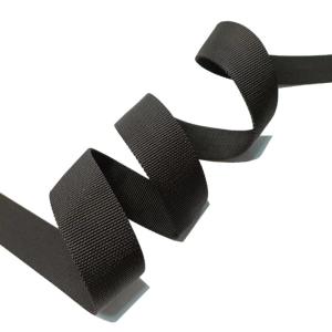 Polypropylene Webbing High Strength Plain Weave 30mm Black Woven Pp Strap For