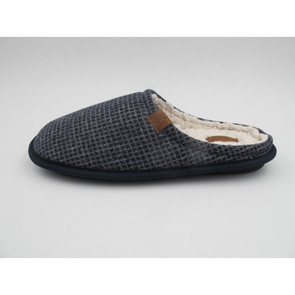 Warm Comfy Mens' Indoor Slippers Memory Foam House Slippers Customized Design