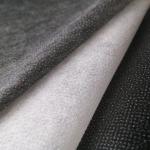 Gaoxin PA/PES Nonwoven Fusing Interlining for Garments Double Dot Black 90-200cm