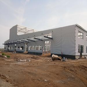 China Custom Steel Structure Shed with Sandwich Panel Roof and Wall factory