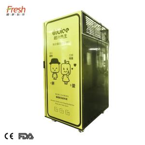 China frisch healthy freshly squeezed orange juice vending machine on sale