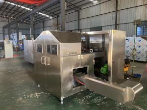 China 3200pcs/H 190mm Long Automatic Ice Cream Cone Machine For Beverage Factory factory