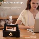 2023 Winter Christmas Promotion Raindrop Essential Oil Ultrasonic Aroma Diffuser